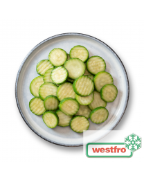 Westfro Sliced zucchini crinkle cut 20/45