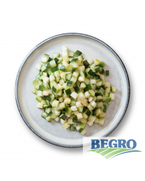 Begro Diced zucchini 10x10