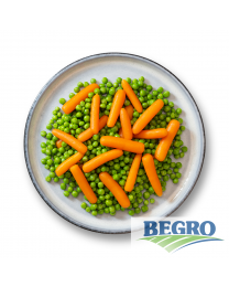 Begro Peas very fine and baby carrots extra fine