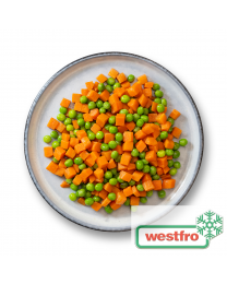 Westfro Peas and diced carrots