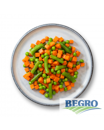 Begro Peas/carrots/beans mix