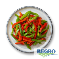 Begro Rote-grüne Paprika Streifen